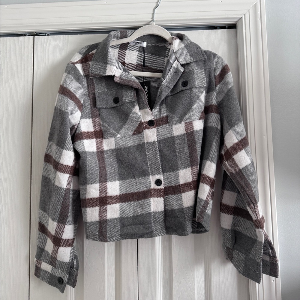 NWT Women’s Cropped Shacket